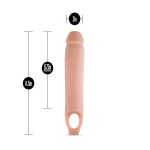 Performance - 11.5 Inch Cock Sheath Penis Extender - Vanilla - Image 2