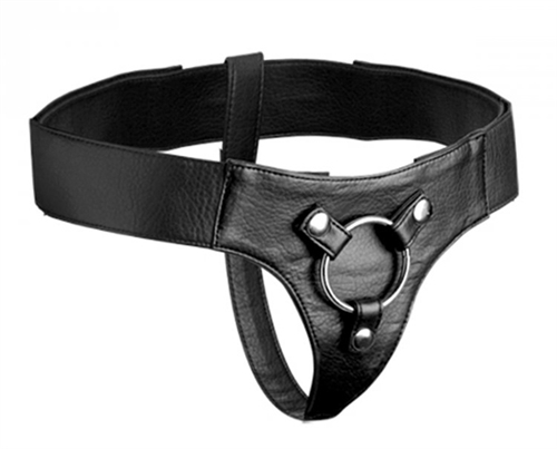 3ca044e7df340ddb2eaef01e98268c54 Domina Adjustable Wide Band Strap on Harness - Image 1