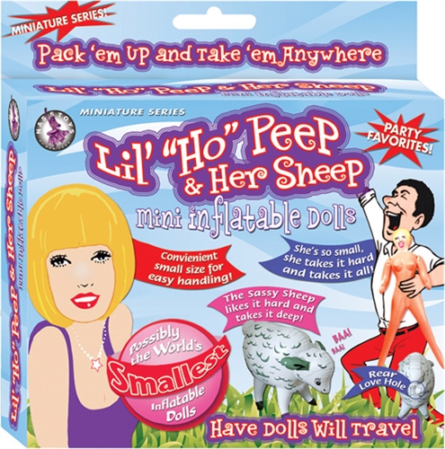 3e17ef8bbb2370be7b8991afcdabcce5 Lil' Ho Peep & Her Sheep Inflatable Dolls - Image 1