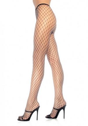 3e9da5ef5fd96ee060ce66d7e541d905 Xena Spandex Diamond Tights - One Size - Black - Image 1