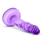 Naturally Yours - 5 Inch Mini Cock - Purple - Image 3