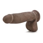 Au Naturel - 7 Inch Sensa Feel Dildo - Chocolate - Image 5