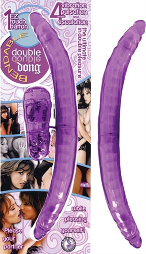 42812dca111f11f586f8f41259793568 Bendable Double Dong Lavender - Image 1