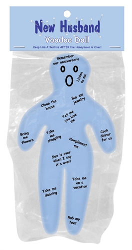 42e208bb13a2fff72eb54b1785494d17 New Husband Voodoo Doll - Image 1