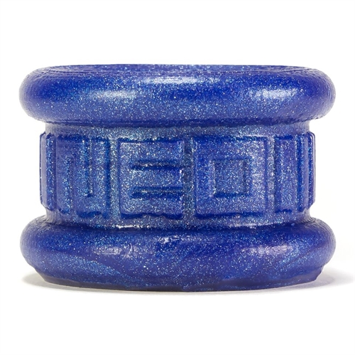 42fa4617f65b19ce11f88f63e49226d0 Neo 1.25 Inch Short Ball Stretcher Squishy Silicone - Blue Balls - Image 1