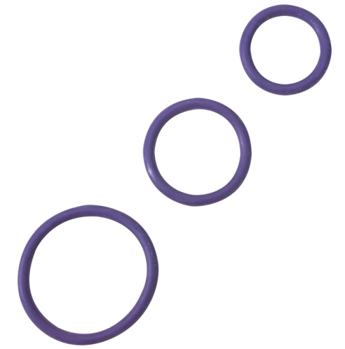 4410110c476406a38d12d5656e0d6a80 Rubber C-Ring Set - Purple - Image 1