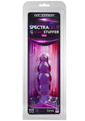 4554f67674a923009026c9a8a0d38a3d Spectragels Anal Stuffer - Purple - Image 1