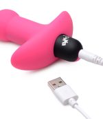 Bang - Vibrating Silicone Anal Beads and Remote Control - Pink - Image 4
