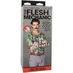 Signature Cocks the Flesh Mechanic 7.5" - Cock With Removable Vac-U-Lock Suction Cup - Vanilla - Image 2