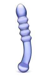 Purple Rain Ribbed Dildo - Image 5
