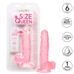 Size Queen 6 inch/15.25 Cm - Pink - Image 7