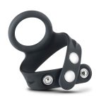 Performance - Vs7 - Silicone Cock & Ball Strap Large - Black - Image 3