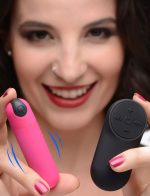 Bang Vibrating Bullet With Remote Control - Pink - Image 3