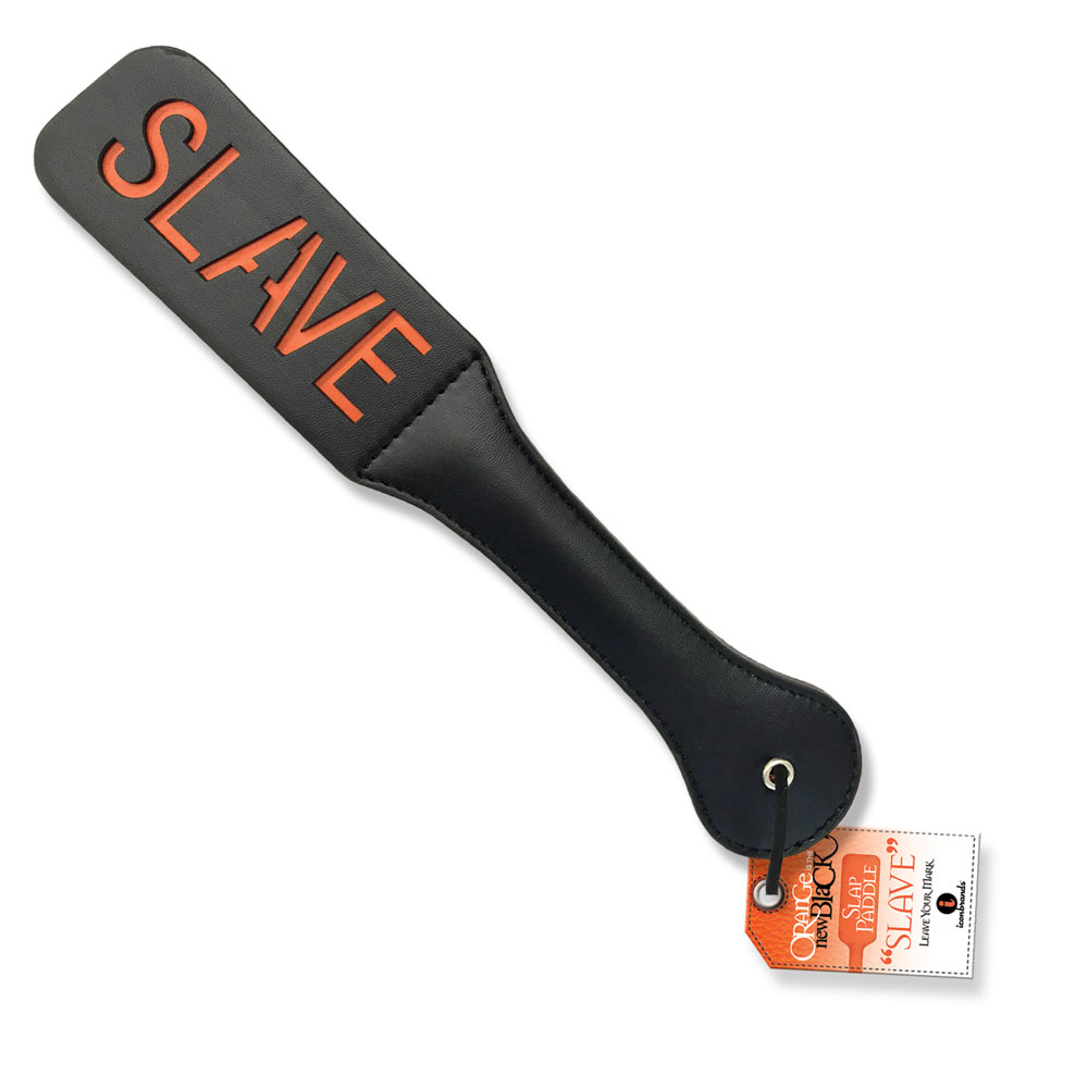 4LrEX0Dna5cMBgFP01rssvTDWl0aWBnu Orange Is the New Black Slave Slap Paddle - Image 1