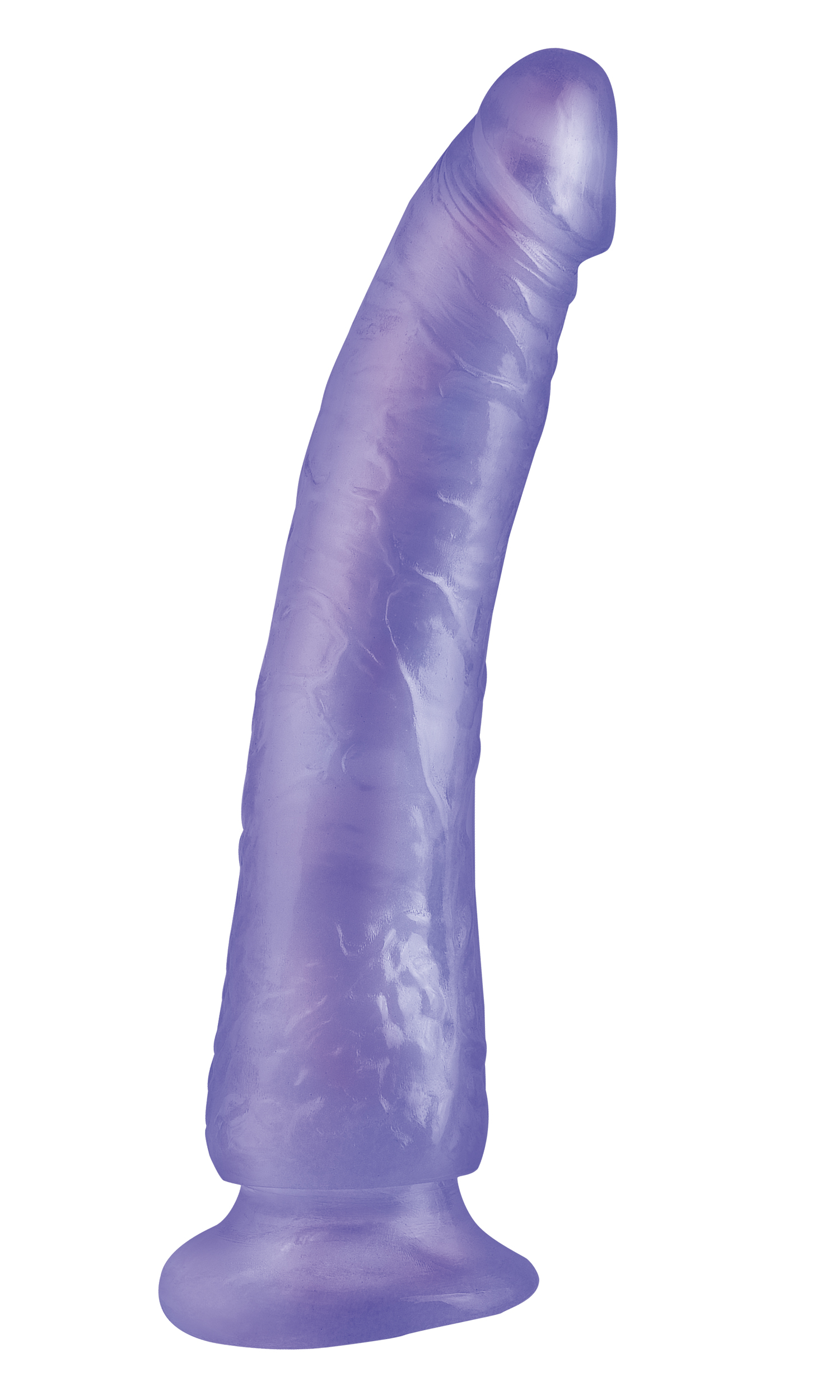 4M9LB79rXPhWSn4cov3C1LIlY2SqMk5L Basix Rubber Works - Slim 7 Inch With Suction Cup - Purple - Image 1