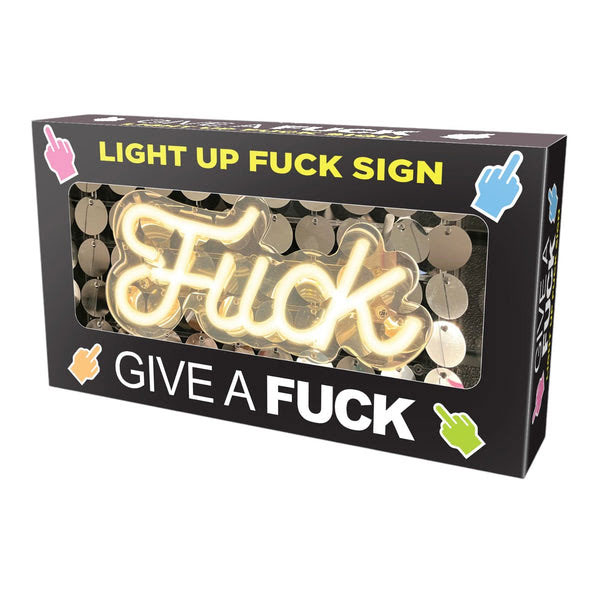 4XM2mroC Neon Fuck Light Up Sign - Image 1