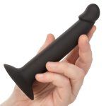 Silicone Slim Anal Stud - Black - Image 5