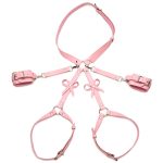 Bondage Harness With Bows - Medium/large - Pink - Image 3
