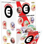 Endurance Condoms - 144 Count Wall Mount Display - Assorted Flavors