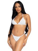 2 Pc Tempest Bikini Set - White- One Size - Image 2