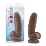 Au Naturel 7 Inch Sensa Feel Fat Boy - Chocolate - Image 3