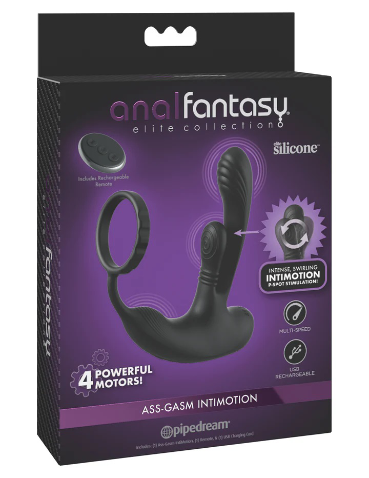4yLYTPFt Anal Fantasy Elite Ass Gasm Intimotion - Black - Image 1