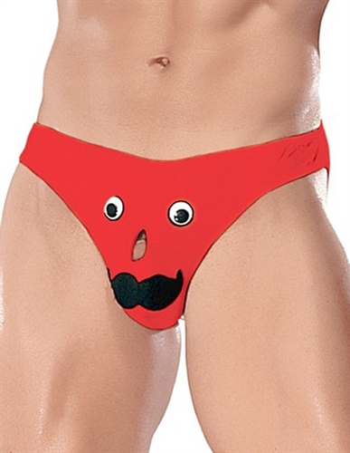 5004c7d50bfad7f62485a75bd1f017f8 Mr. Nose Bikini - One Size - Red Size - Image 1