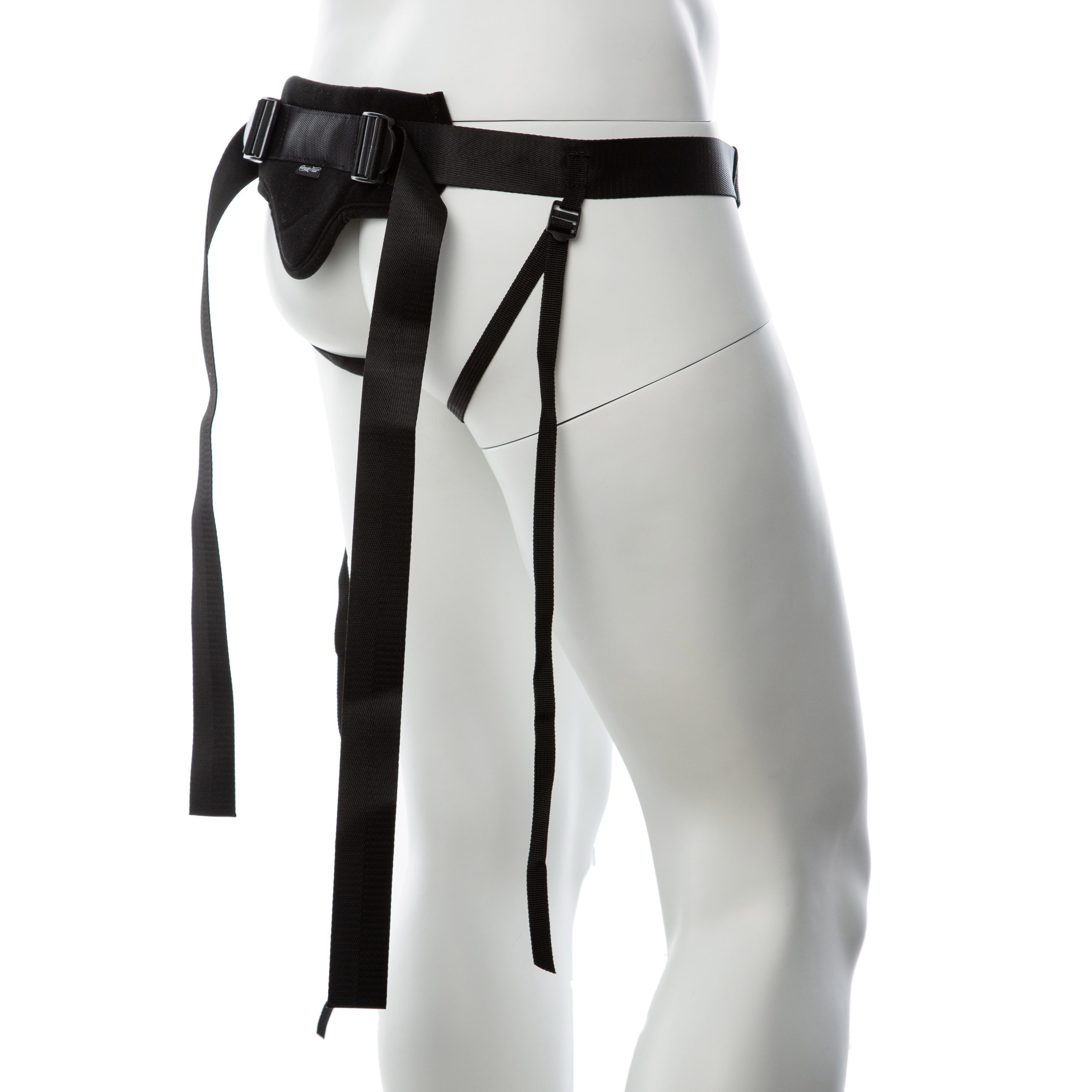51agRVa3ahHt5xqPUggZW35yczZ4j6xL Gender Fluid Skylar Strap-on Harness - Black - Image 1