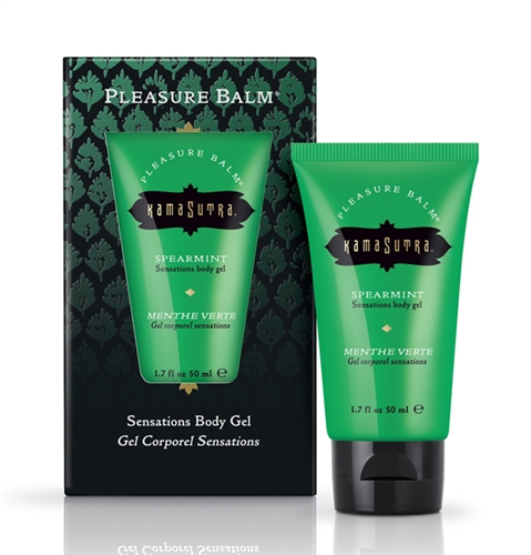 5386348981bf7ceaaa7918902126cbe0 Pleasure Balm Sensations Body Gel - Spearmint - 1.7 Fl. Oz. - Image 1