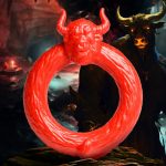 Beast Mode Silicone Cock Ring - Red - Image 6