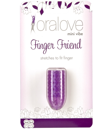 58e954c37dbafec98ee51c14f8fa4a21 Oral Love Finger Friend - Purple - Image 1