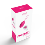 Peach Vibrating Egg - Foxy Pink - Image 3