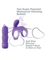 Fantasy C-Ringz Ultimate Couples Cage - Purple - Image 4