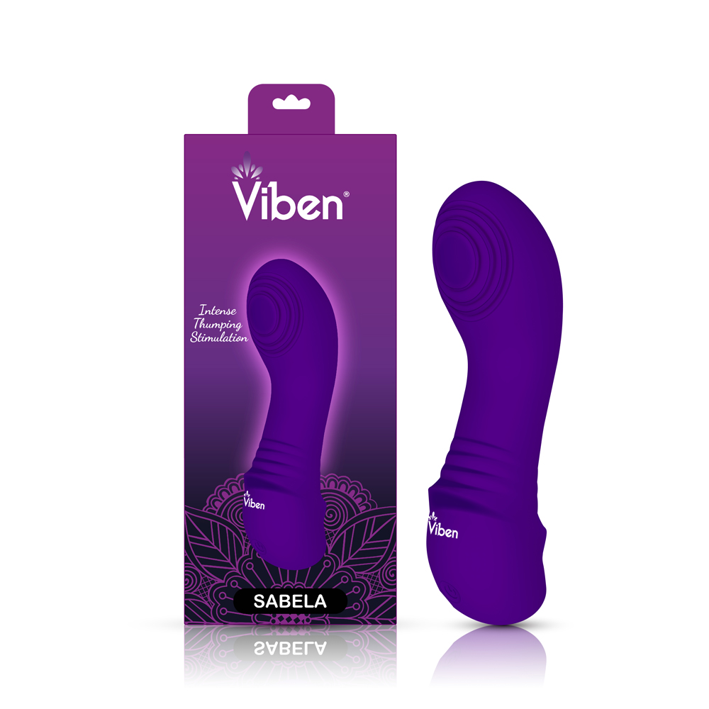 5SdTST0b Sebela Mini Thumping G-Spot Vibe - Violet - Image 1