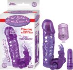 Clit Tickler Penis Extender - Purple - Image 2