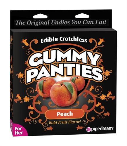5c21e54592bd261d8602f9bd6a45f1f4 Gummy Panties - for Her - Peach - Image 1