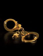 Fetish Fantasy Gold Metal Cuffs - Gold - Image 3