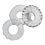 Bonemaker 3-Pack Boner Rings - Clear - Image 4