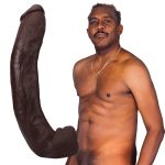 Signature Cocks - Dredd - 13.5 Inch Ultraskyn Cock With Removable Vac-U-Lock Suction Cup - Chocolate - Image 6