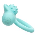 Silicone Rechargeable Nubby Lover's Delight - Blue - Image 10