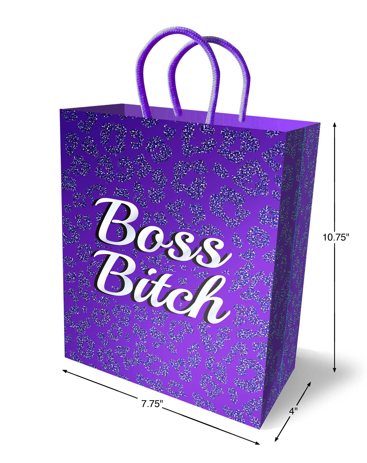 5qb3DgfQ12yxvySrpB2szWHQq9Zo77R6 Boss Bitch Gift Bag - Purple - Image 1