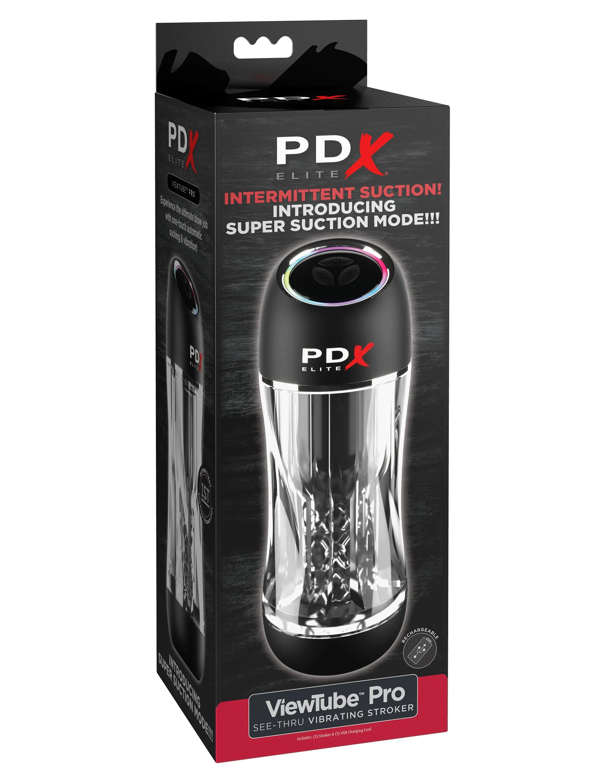 5u2VtLSfmbPxFBkgtRjvG8861vMv6Wbj Pdx Elite Viewtube Pro - Black/clear - Image 1