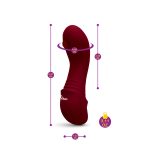 Zaina Mini Rollerball G-Spot Vibe - Ruby - Image 3