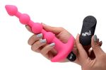 Bang - Vibrating Silicone Anal Beads and Remote Control - Pink - Image 5