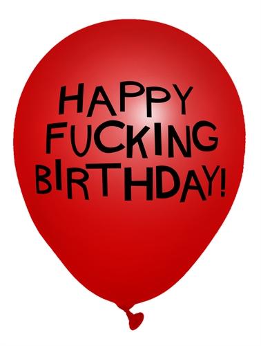640ac73faa1db23ba92842b608dae568 X-Rated Birthday Party Balloons 8 Count - Image 1