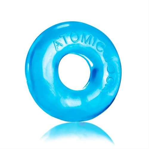 67c32615599e574f2c40ad86c557f639 Do-Nut-2 Large Atomic Jock Cockring - Ice Blue - Image 1