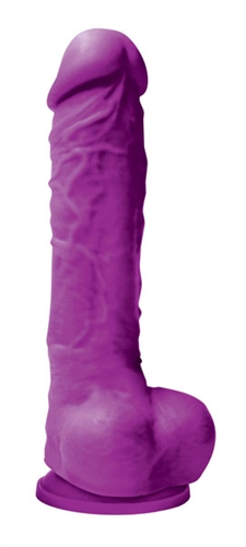 69facd5924c506dbe3effa7d02491996 Colours Pleasures - 5 Inch Dildo - Purple - Image 1