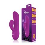 Jolie Mini Pleasure Ridges Rabbit Vibe - Berry - Image 5