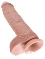 King Cock 10-Inch Cock With Balls - Flesh - Image 3