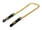 Deluxe Asjustable Nipple Clamps - Gold